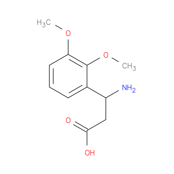 3-amino-3-(2,3-dimethoxyphenyl)propanoic acid