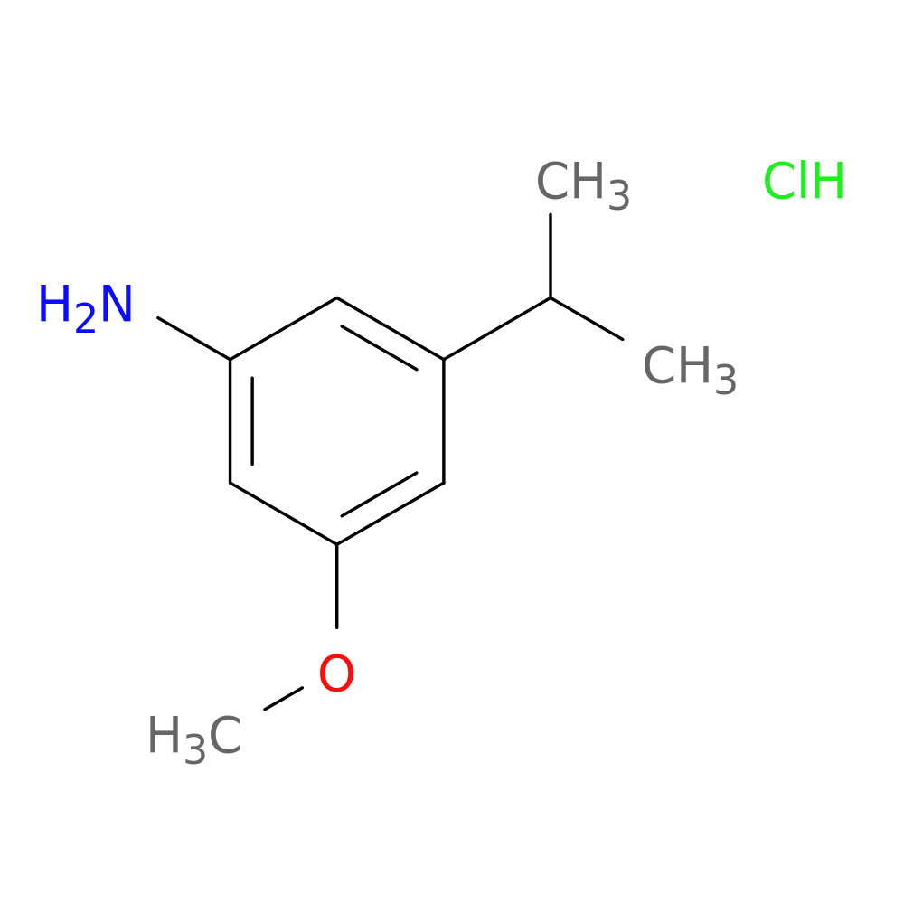 3-methoxy-5-(propan-2-yl)aniline hydrochloride
