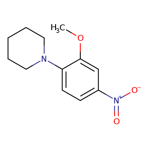 1-(2-Methoxy-4-nitrophenyl)piperidine