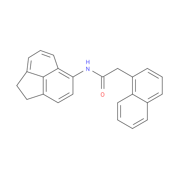 N-(1,2-dihydroacenaphthylen-5-yl)-2-(naphthalen-1-yl)acetamide