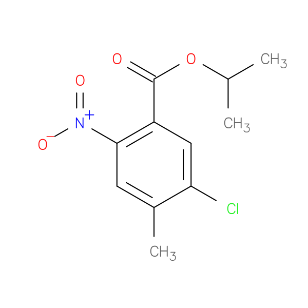 Isopropyl 5-chloro-4-methyl-2-nitrobenzoate