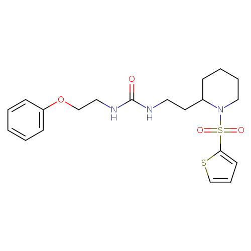 1-(2-phenoxyethyl)-3-{2-[1-(thiophene-2-sulfonyl)piperidin-2-yl]ethyl}urea