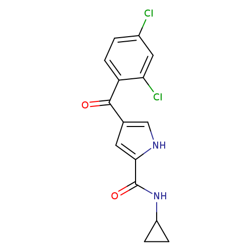 N-cyclopropyl-4-(2,4-dichlorobenzoyl)-1H-pyrrole-2-carboxamide