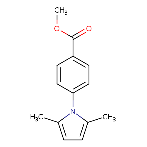Benzoic acid, 4-(2,5-dimethyl-1H-pyrrol-1-yl)-, methyl ester