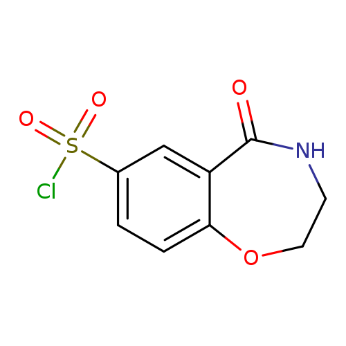 1,4-Benzoxazepine-7-sulfonyl chloride, 2,3,4,5-tetrahydro-5-oxo-