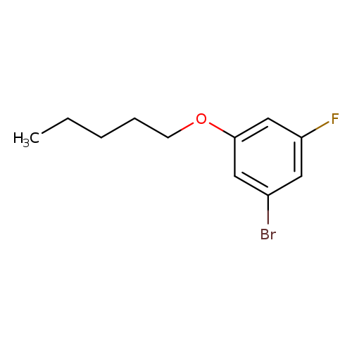 1-Bromo-3-fluoro-5-(pentyloxy)benzene