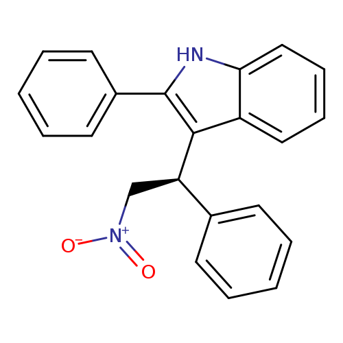 3-[(1R)-2-nitro-1-phenylethyl]-2-phenyl-1H-indole