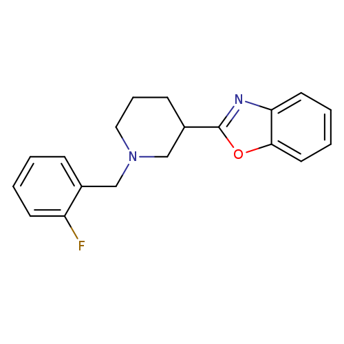 2-{1-[(2-fluorophenyl)methyl]piperidin-3-yl}-1,3-benzoxazole