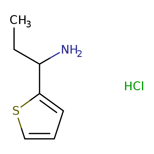 [1-(2-thienyl)propyl]amine hydrochloride