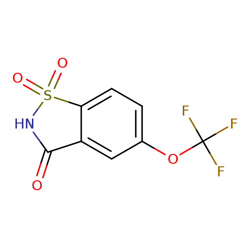 5-(trifluoromethoxy)-2,3-dihydro-1lambda6,2-benzothiazole-1,1,3-trione