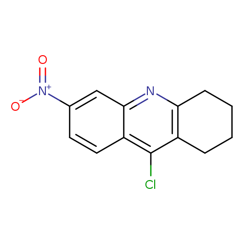 9-Chloro-1,2,3,4-tetrahydro-6-nitro-acridine