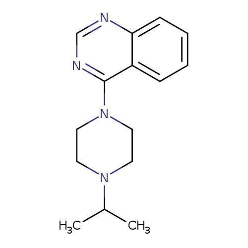 4-[4-(propan-2-yl)piperazin-1-yl]quinazoline
