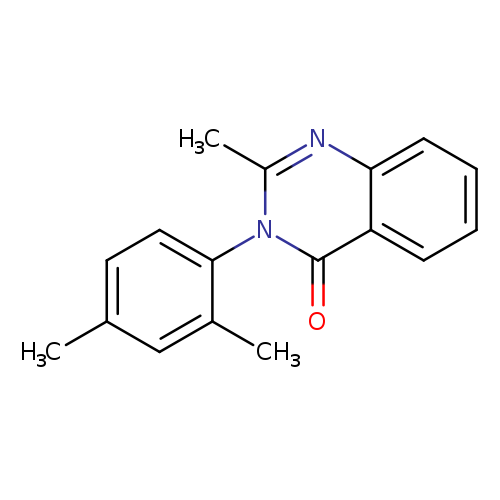 4(3H)-Quinazolinone, 3-(2,4-dimethylphenyl)-2-methyl-