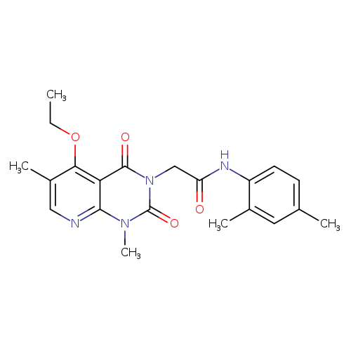 N-(2,4-dimethylphenyl)-2-{5-ethoxy-1,6-dimethyl-2,4-dioxo-1H,2H,3H,4H-pyrido[2,3-d]pyrimidin-3-yl}acetamide
