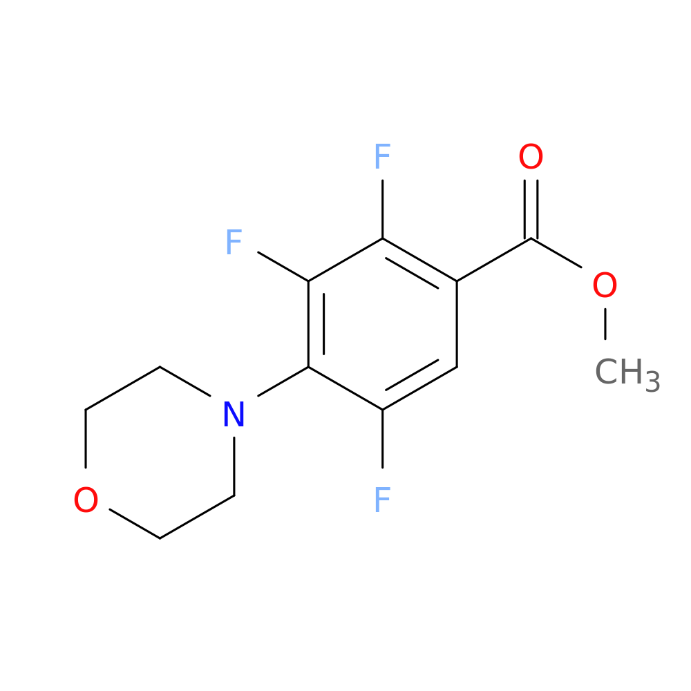 Methyl 2,3,5-trifluoro-4-morpholin-4-ylbenzoate