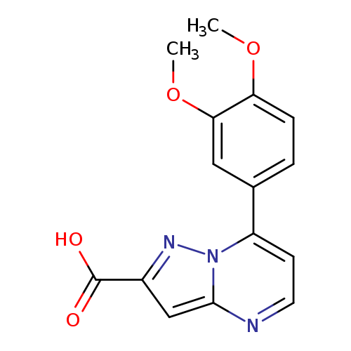 7-(3,4-DIMETHOXY-PHENYL)-PYRAZOLO[1,5-A]PYRIMIDINE-2-CARBOXYLIC ACID