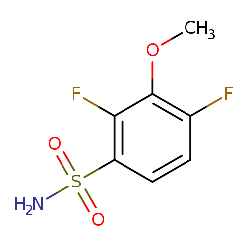 2,4-difluoro-3-methoxybenzene-1-sulfonamide