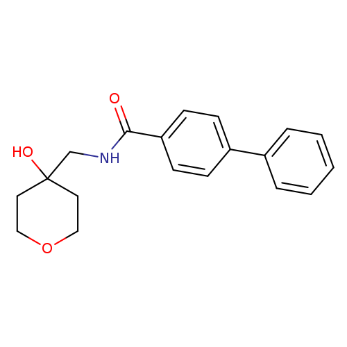 N-[(4-hydroxyoxan-4-yl)methyl]-[1,1'-biphenyl]-4-carboxamide