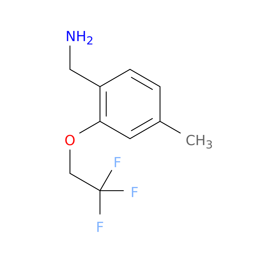 [4-methyl-2-(2,2,2-trifluoroethoxy)phenyl]methanamine