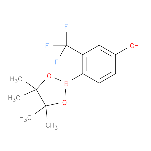 4-Hydroxy-2-(trifluoromethyl)phenylboronic acid, pinacol ester