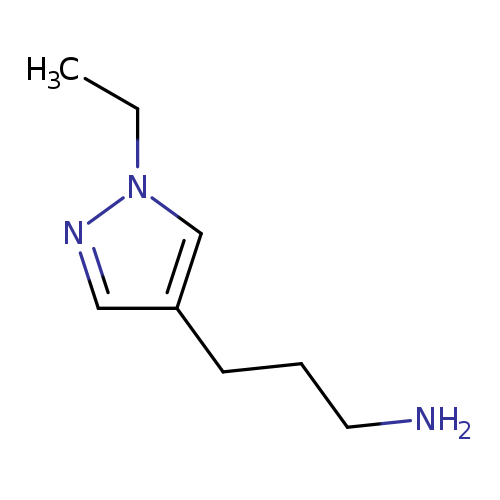 3-(1-ethyl-1H-pyrazol-4-yl)propan-1-amine