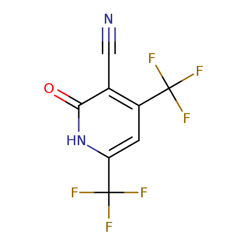 2-Oxo-4,6-bis(trifluoromethyl)-1,2-dihydropyridine-3-carbonitrile