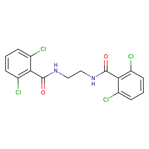 2,6-dichloro-N-{2-[(2,6-dichlorobenzoyl)amino]ethyl}benzamide