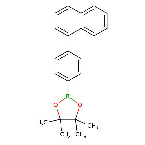 4,4,5,5-Tetramethyl-2-[4-(1-naphthalenyl)phenyl]-1,3,2-dioxaborolane