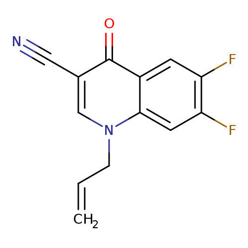 1-Allyl-6,7-difluoro-4-oxo-1,4-dihydro-quinoline-3-carbonitrile