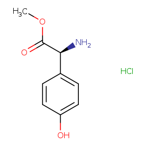 Benzeneacetic acid, α-amino-4-hydroxy-, methyl ester, hydrochloride (1:1), (αS)-