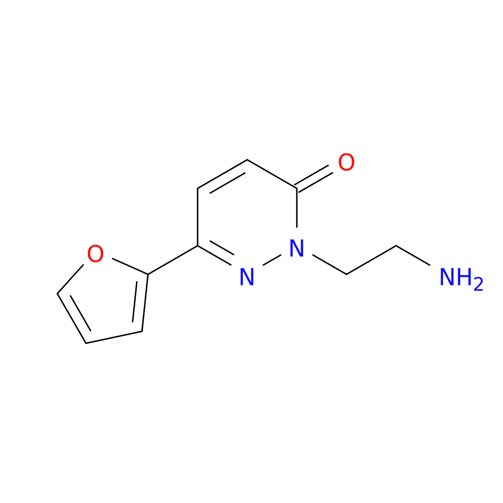 2-(2-AMINOETHYL)-6-(2-FURYL)PYRIDAZIN-3(2(H))-ONE