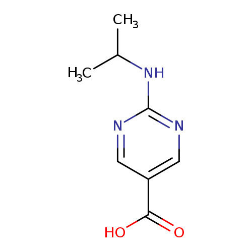 5-Pyrimidinecarboxylic acid, 2-[(1-methylethyl)amino]-