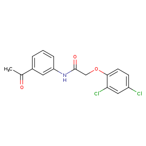 N-(3-Acetylphenyl)-2-(2,4-dichlorophenoxy)acetamide