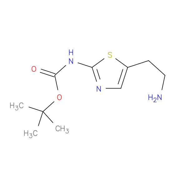 tert-Butyl (5-(2-aminoethyl)thiazol-2-yl)carbamate
