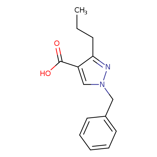1-benzyl-3-propyl-1H-pyrazole-4-carboxylic acid