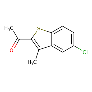 2-ACETYL-5-CHLORO-3-METHYLTHIANAPHTHENE