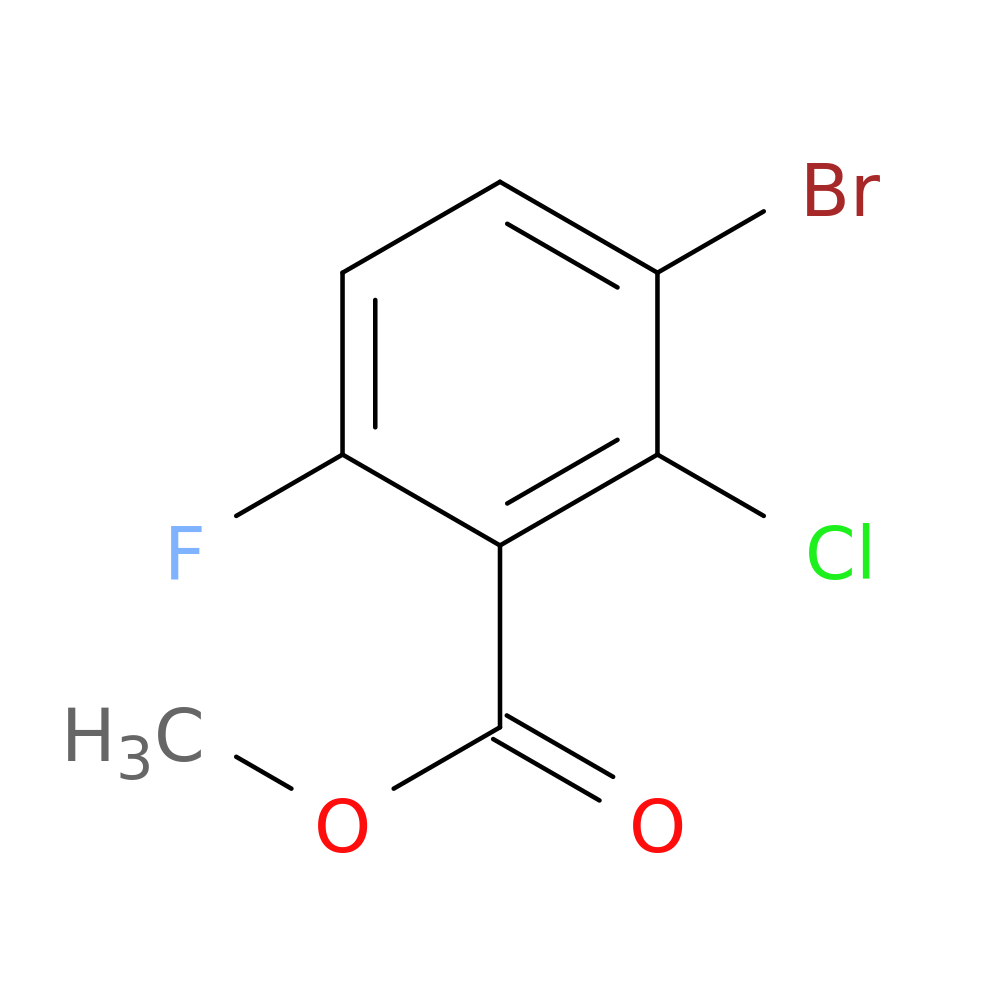 Methyl 3-bromo-2-chloro-6-fluorobenzoate