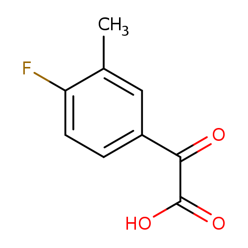2-(4-Fluoro-3-methylphenyl)-2-oxoacetic acid