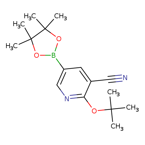 2-tert-Butoxy-5-(4,4,5,5-tetramethyl-1,3,2-dioxaborolan-2-yl)nicotinonitrile