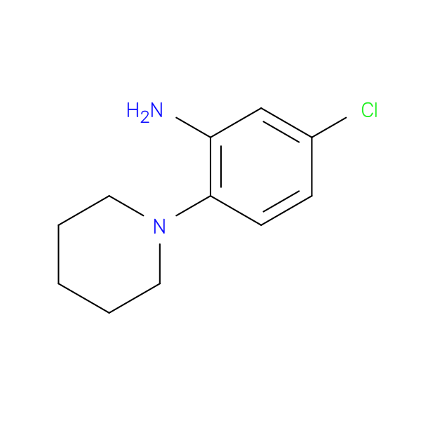 5-CHLORO-2-PIPERIDIN-1-YL-PHENYLAMINE
