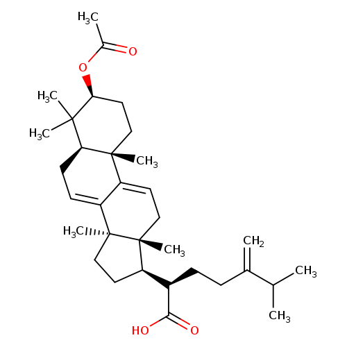 Dehydroeburicoic acid monoacetate