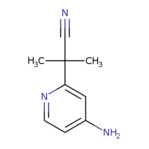 2-(4-Aminopyridin-2-yl)-2-methylpropanenitrile