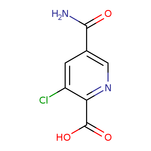 5-carbamoyl-3-chloropyridine-2-carboxylic acid