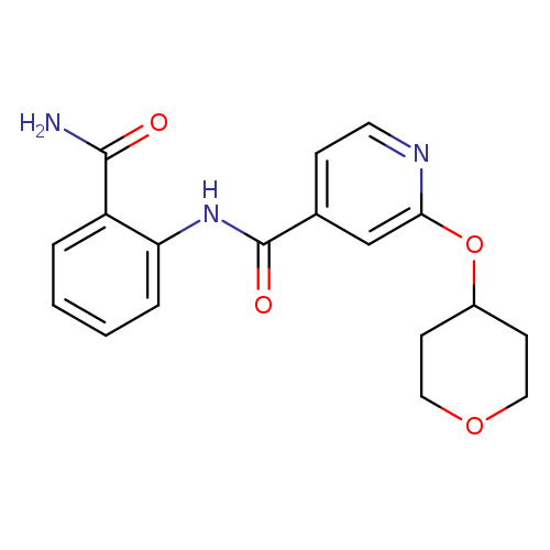 N-(2-carbamoylphenyl)-2-(oxan-4-yloxy)pyridine-4-carboxamide