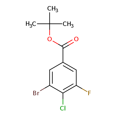tert-Butyl 3-bromo-4-chloro-5-fluorobenzoate