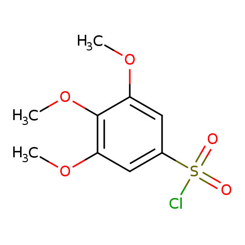 Benzenesulfonyl chloride, 3,4,5-trimethoxy-
