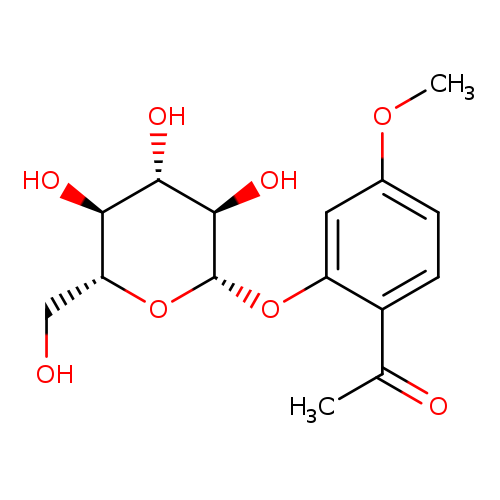 Ethanone, 1-[2-(β-D-glucopyranosyloxy)-4-methoxyphenyl]-