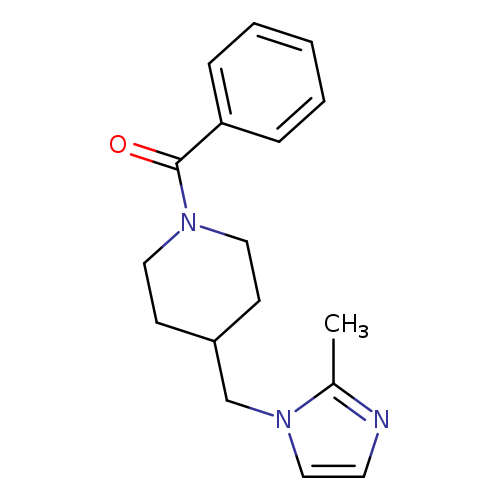 1-benzoyl-4-[(2-methyl-1H-imidazol-1-yl)methyl]piperidine
