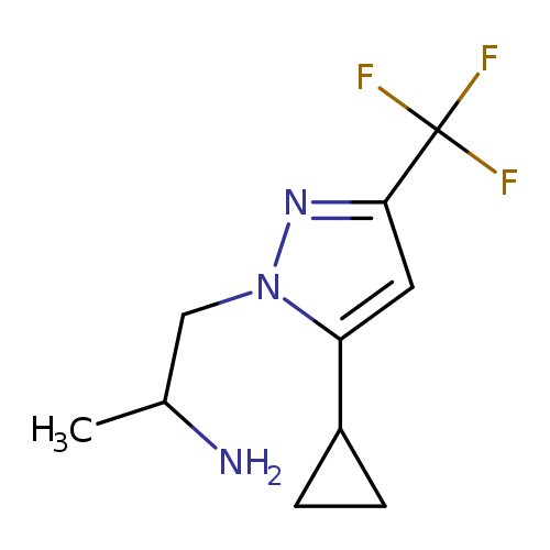 (2-[5-Cyclopropyl-3-(trifluoromethyl)-1h-pyrazol-1-yl]-1-methylethyl)amine
