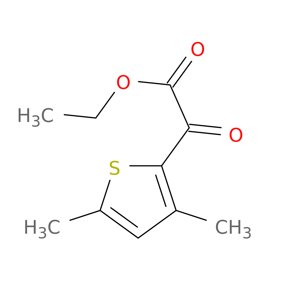 ethyl 2-(3,5-dimethylthiophen-2-yl)-2-oxoacetate